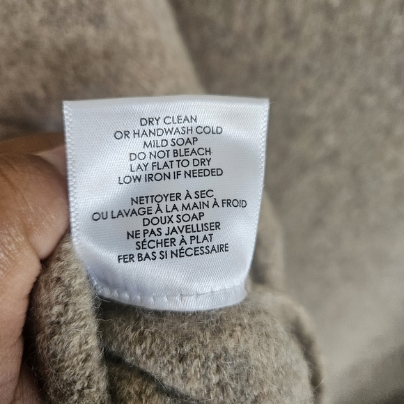 Lauren Manoogian Tan Felt Sweater In Moth - Picture 12 of 13